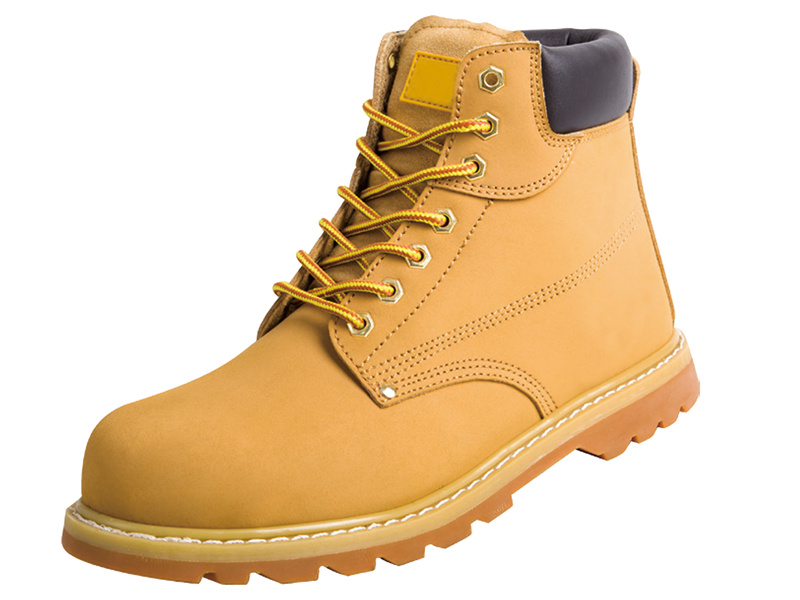 China Goodyear Welted Steel Toe Work Boots Safety Boots for Men ...
